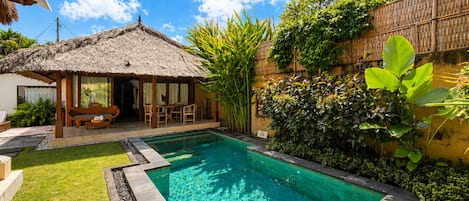 Huvila, 2 makuuhuonetta (Visakha Pool (Sekar or Tirta)) | Yksityinen uima-allas