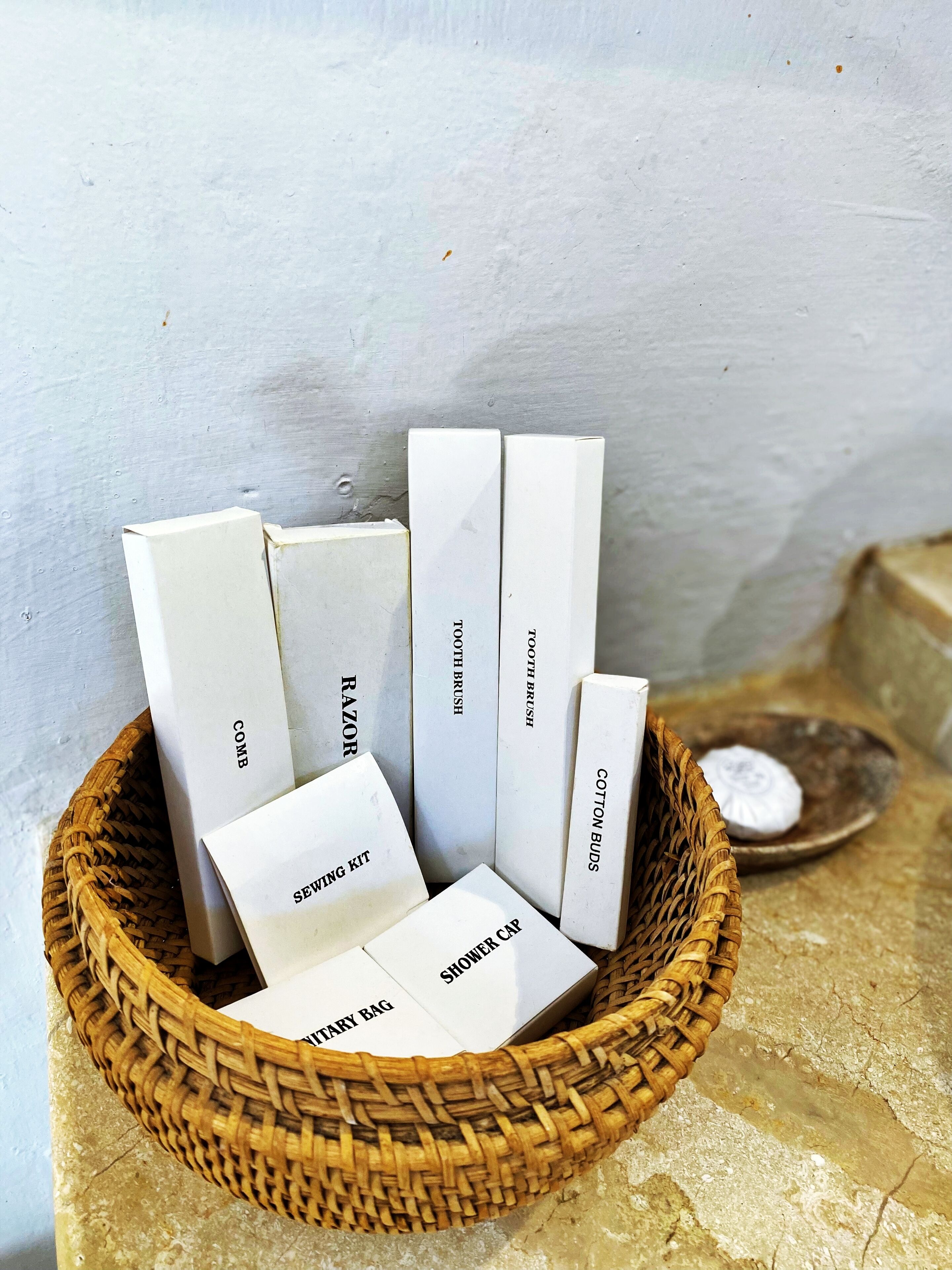 separate bathtub and shower, free toiletries, hair dryer, bathrobes