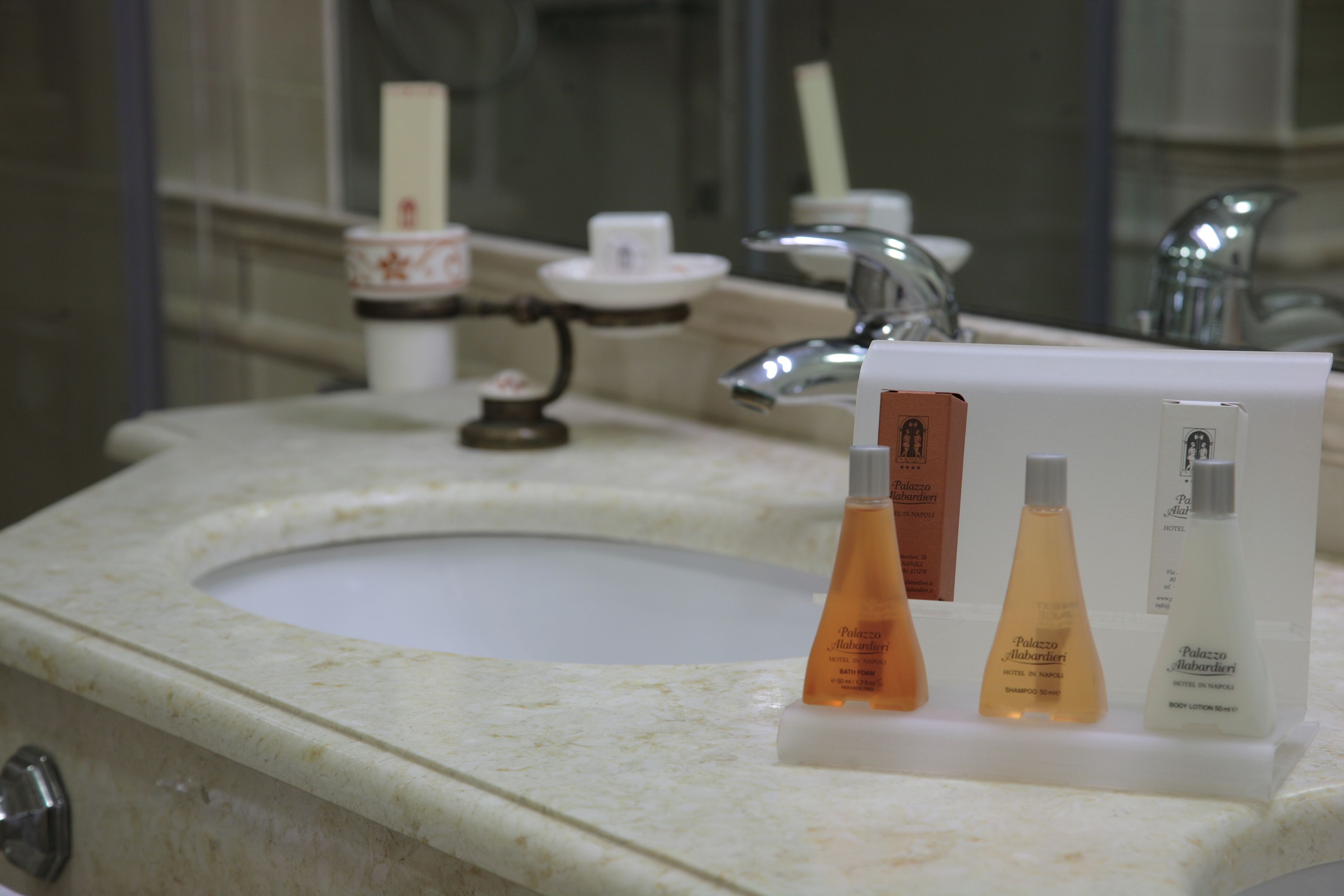 free toiletries, hair dryer, bidet, towels