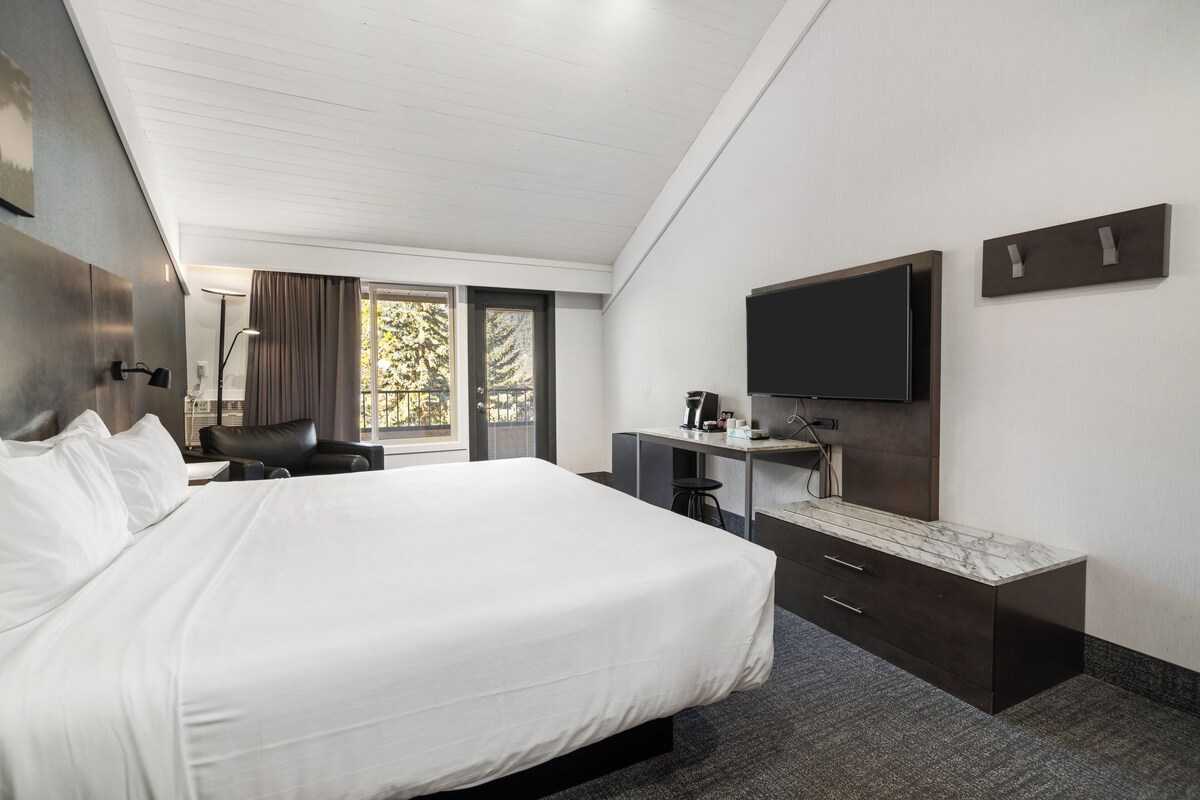 Habitación superior, 1 cama King size | Ropa de cama hipoalergénica, wifi gratis y ropa de cama 