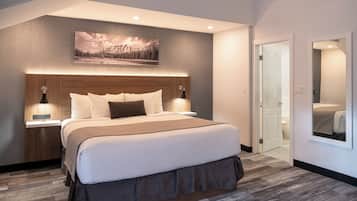 Rom – superior, 1 kingsize-seng, massasjebadekar | Allergitestet sengetøy, wi-fi (inkludert) og sengetøy