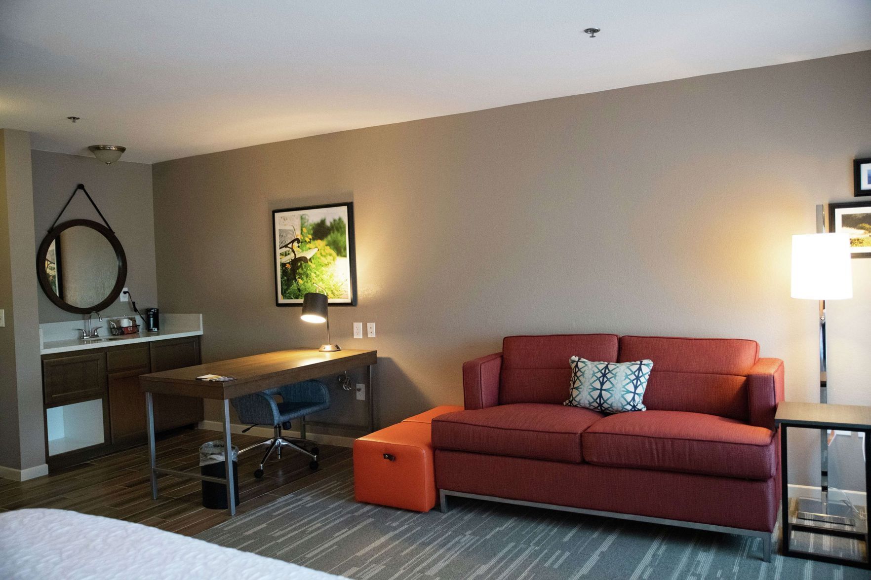 Premium bedding, Select Comfort beds, in-room safe, desk