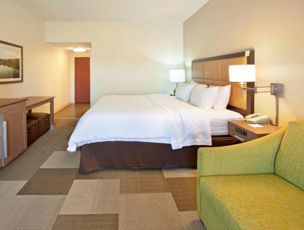 Pillowtop beds, blackout drapes, iron/ironing board