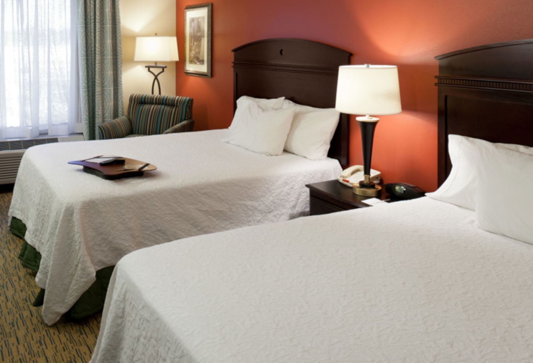 Premium bedding, in-room safe, laptop workspace, blackout curtains