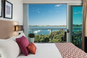 Superior King Room (Harbour View room) | Desk, blackout drapes, iron/ironing board, free WiFi
