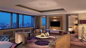 42-inch LCD TV with cable channels, TV