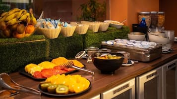 Free buffet breakfast