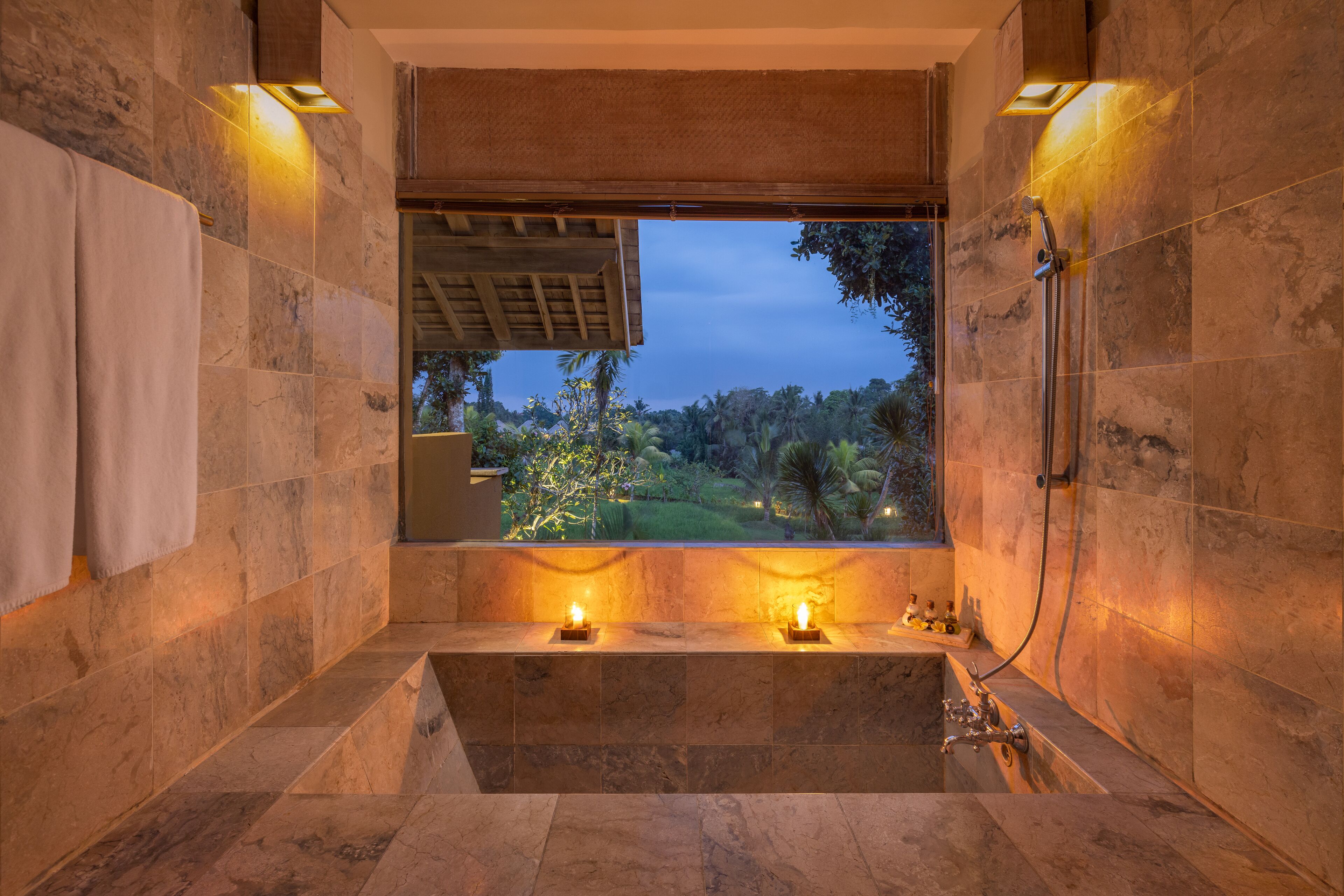 di ume suite with free benefits | bathroom | separate bathtub and shower, free toiletries, hair dryer, bathrobes