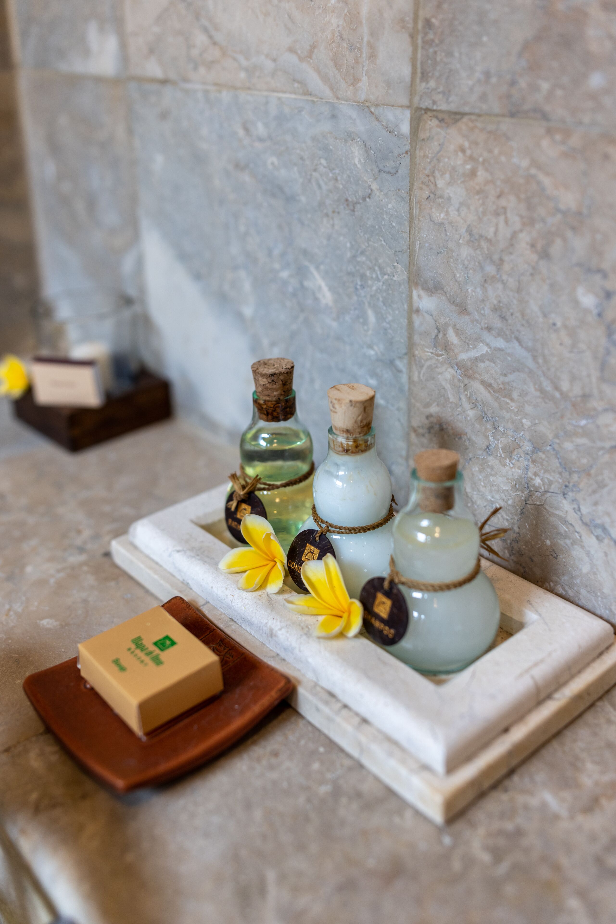 lanai terrace with free benefits | bathroom amenities | separate bathtub and shower, free toiletries, hair dryer, bathrobes