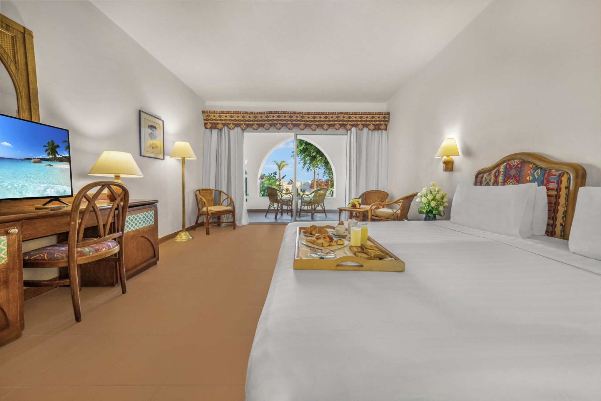 Minibar, in-room safe, desk, blackout curtains
