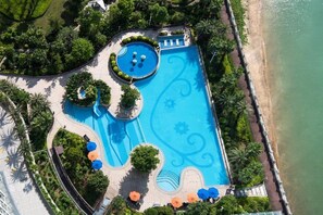 Piscina interna, piscina externa