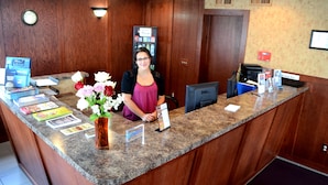 Check-in/check-out kiosk - Main Street Lodge and Suites (Port Huron)