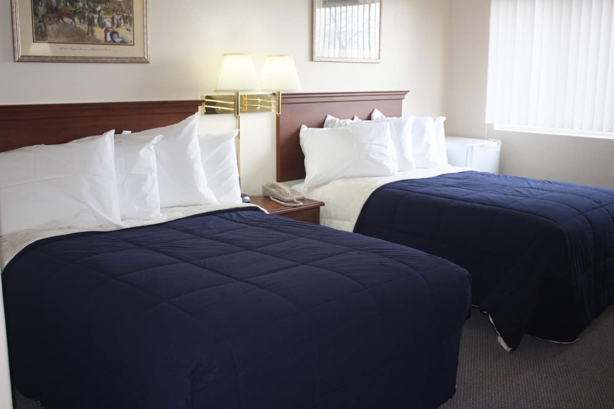 Standard Double Room, 2 Double Beds | Desk, iron/ironing board (on request), cots/infant beds, rollaway beds