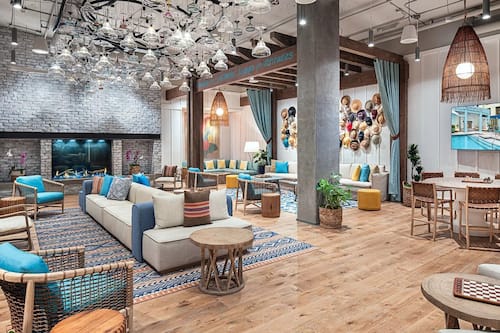 Sitzecke in der Lobby