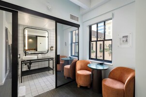 Premium bedding, down duvets, pillow-top beds, in-room safe