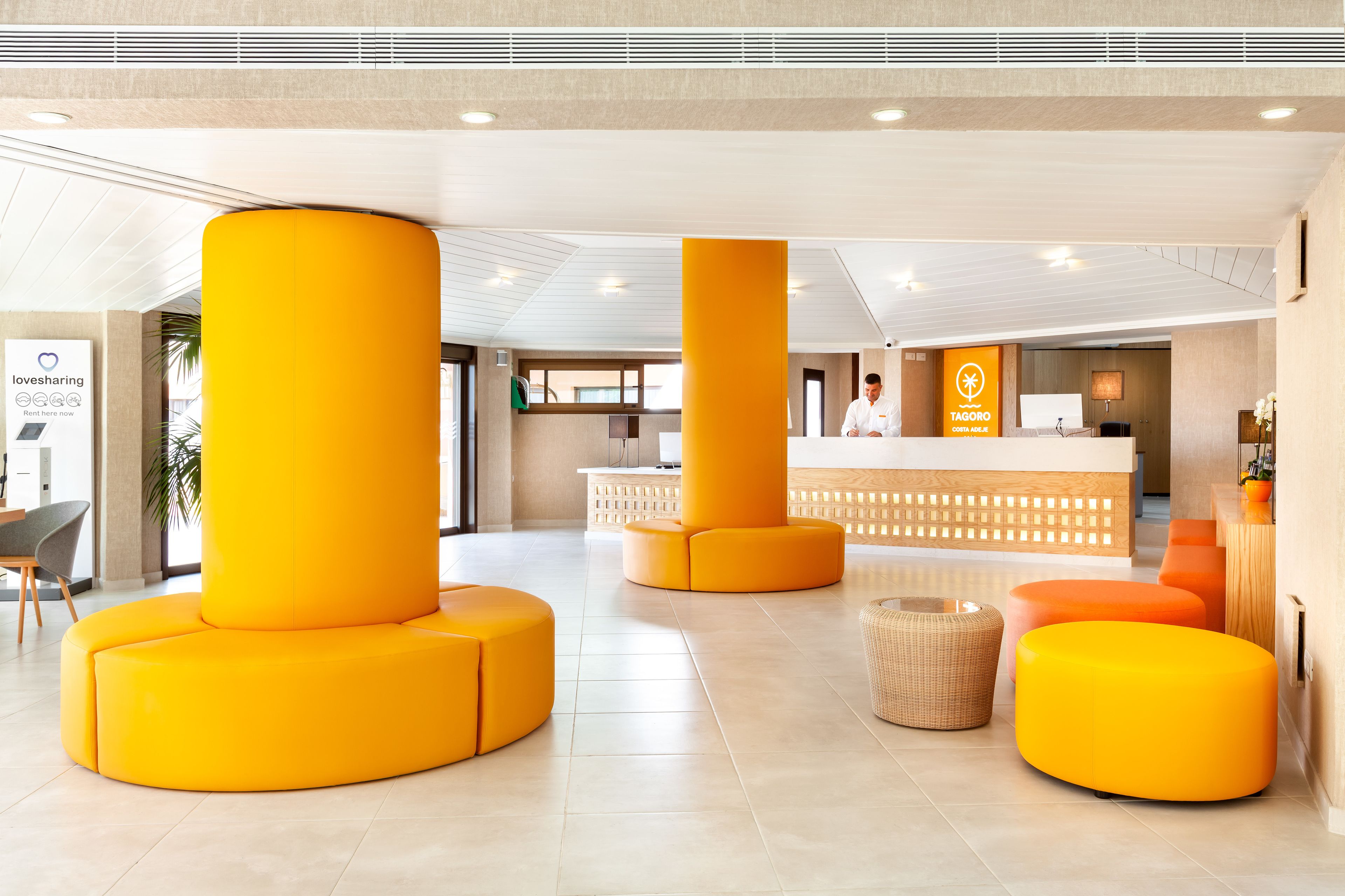 check-in/check-out kiosk