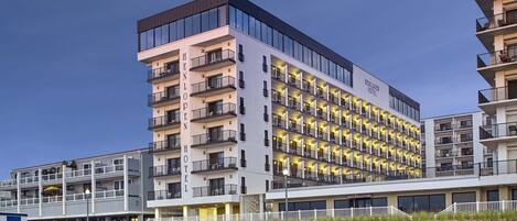 Front of property – evening/night