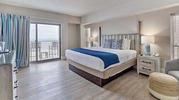 Superior kamer, 1 kingsize bed, uitzicht op oceaan | 1 slaapkamer, een strijkplank/strijkijzer, gratis babybedden