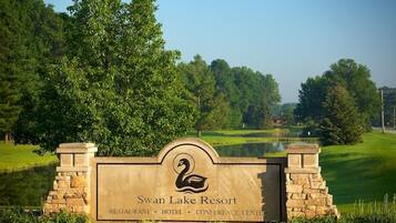 Majoituspaikan sisäänkäynti