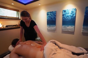 Couples treatment room(s), body treatments, aromatherapy