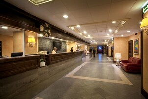 Mostrador para check-in y check-out