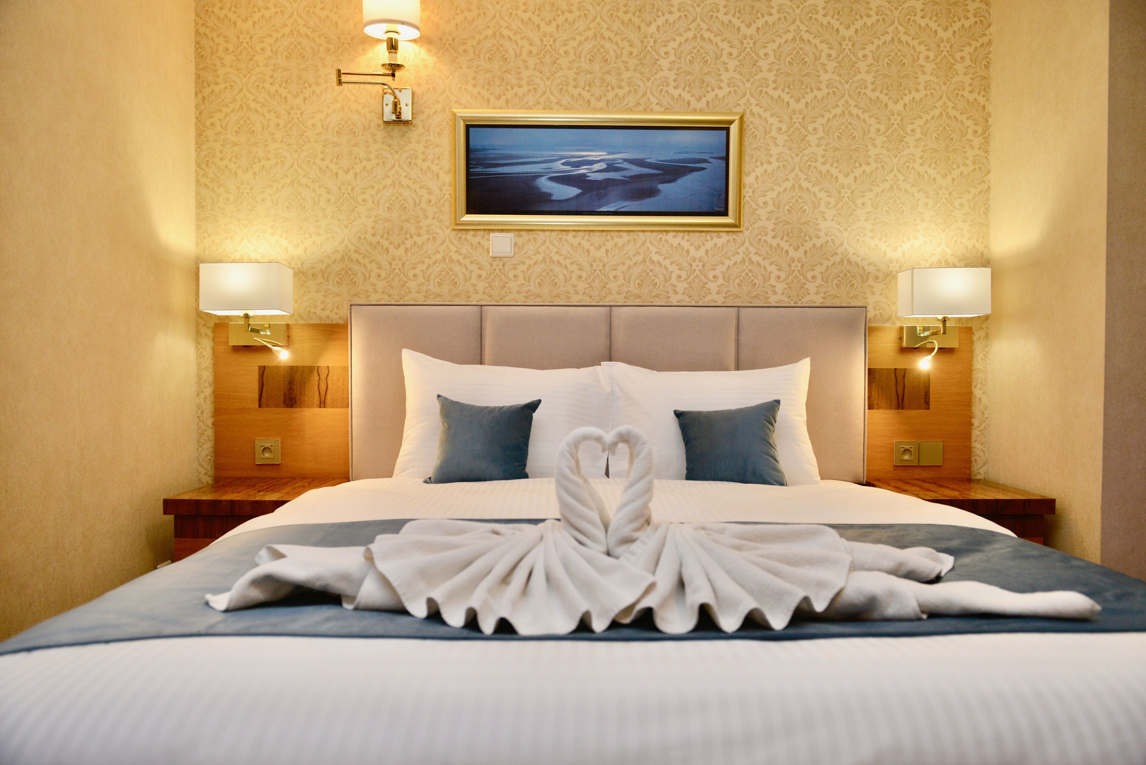 in-room safe, desk, laptop workspace, iron/ironing board