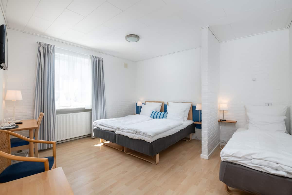 Triple Room | Desk, iron/ironing board (on request), free WiFi, individually decorated