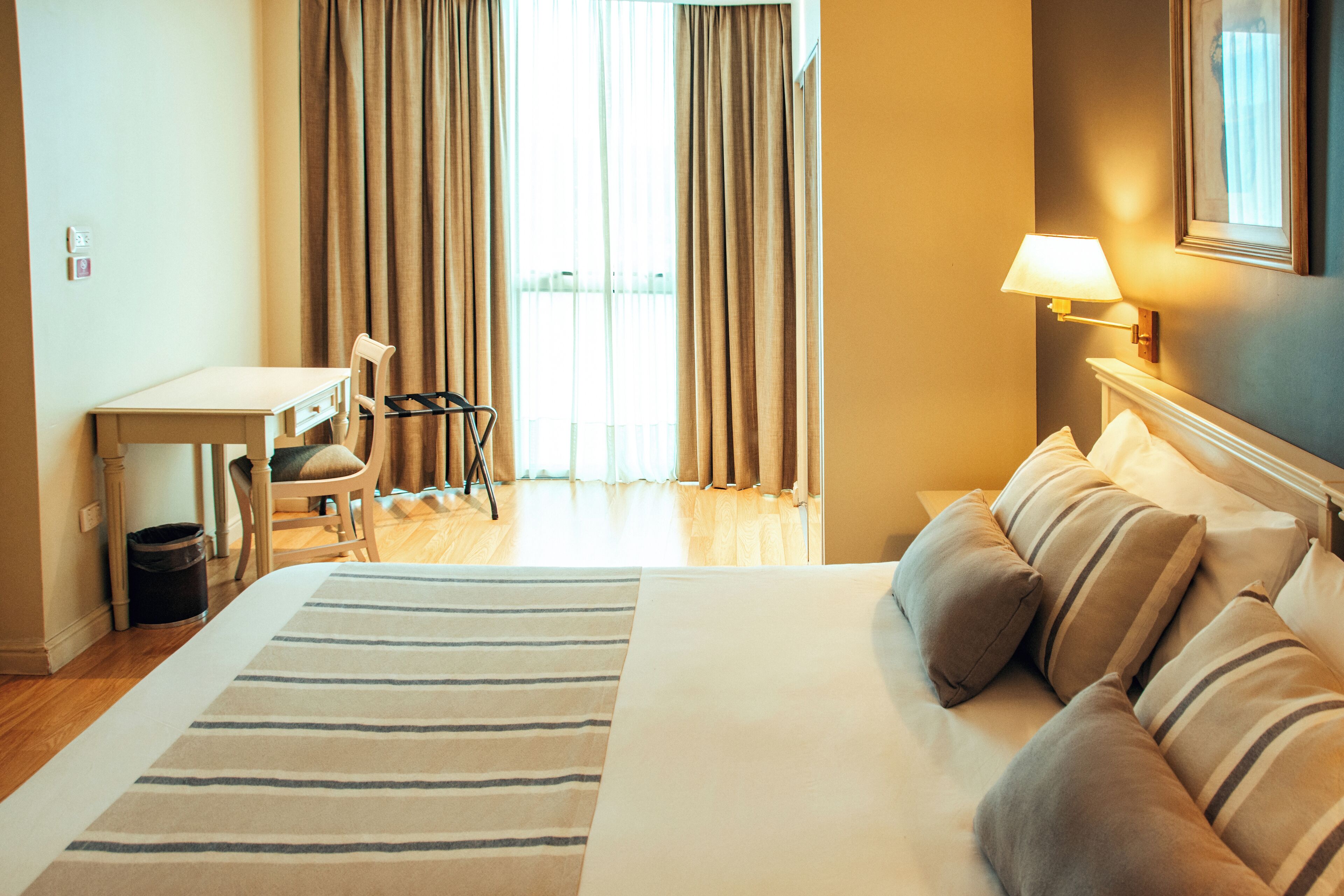 superior room | minibar, in-room safe, desk, laptop workspace