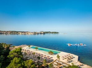 2 indoor pools, seasonal outdoor pool, pool umbrellas, sun loungers - Pical Resort , Valamar  Collection  (Porec)