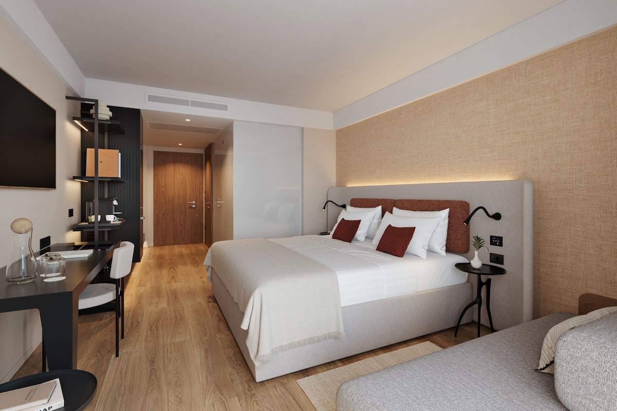 2 phòng ngủ, minibar, két bảo mật tại phòng, bàn 