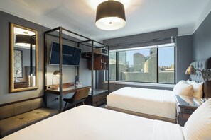 Premium bedding, in-room safe, individually decorated, desk