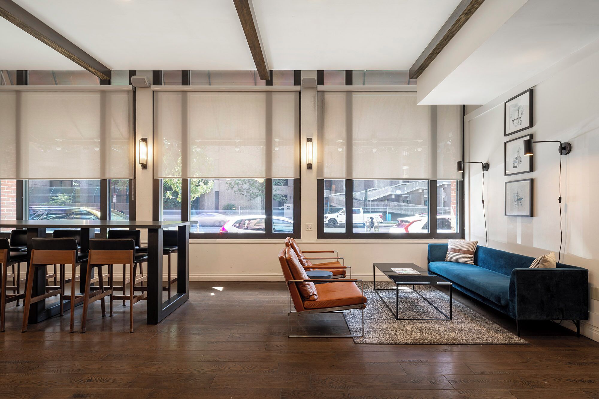 Serveert ontbijt, Amerikaanse gerechten