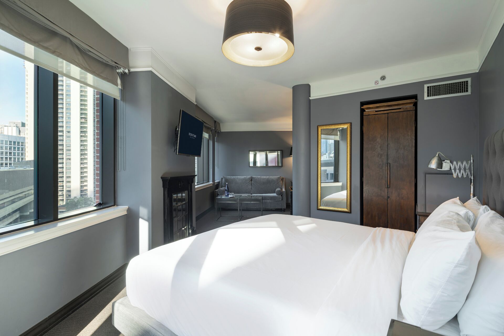 Luxe beddengoed, een kluis op de kamer, individueel gedecoreerd