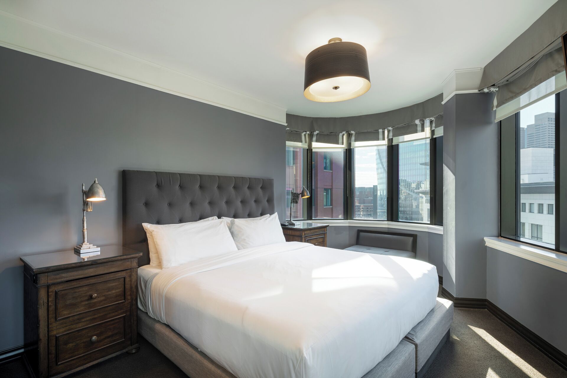 Premium bedding, in-room safe, individually decorated, desk