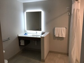 In-room safe, desk, blackout curtains, iron/ironing board - Holiday Inn Express Hotel & Suites Orlando South-Davenport by IHG (Davenport)
