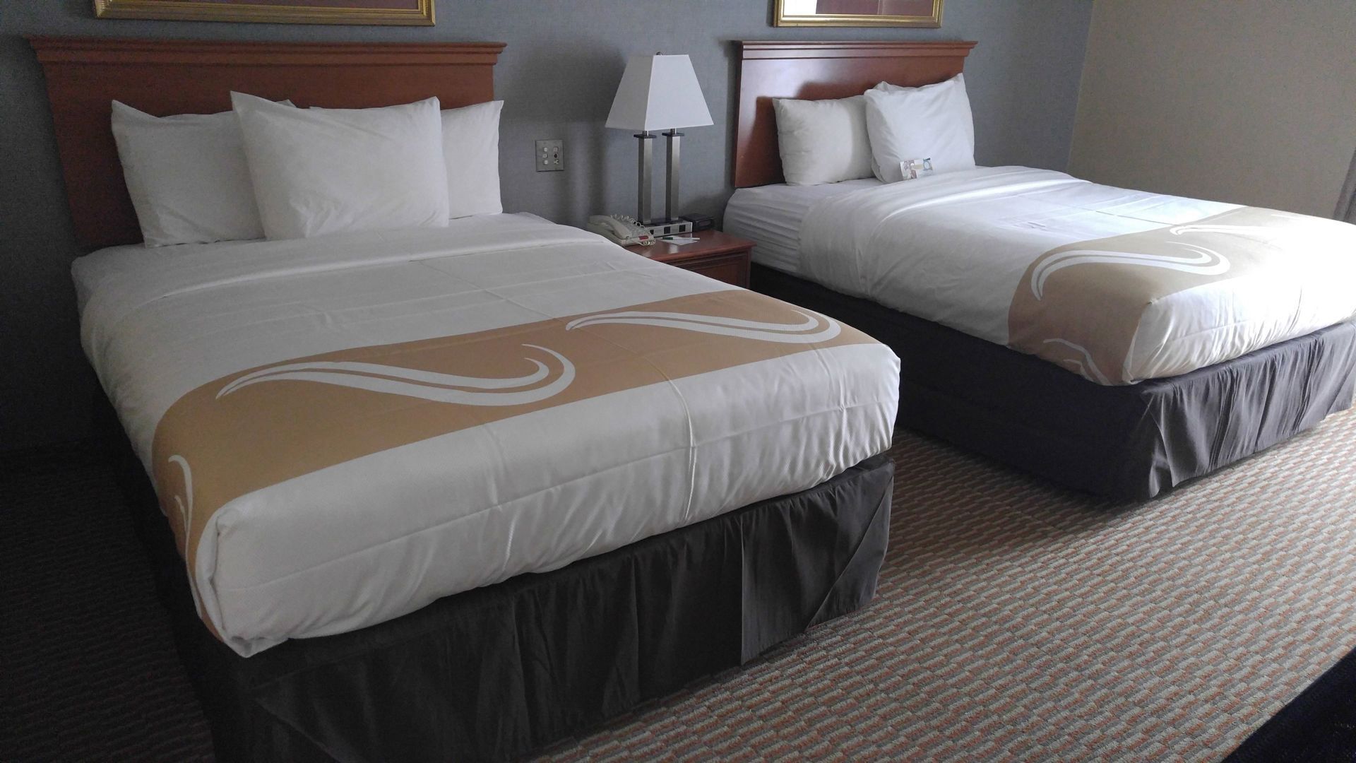 Pillow-top beds, in-room safe, desk, blackout curtains