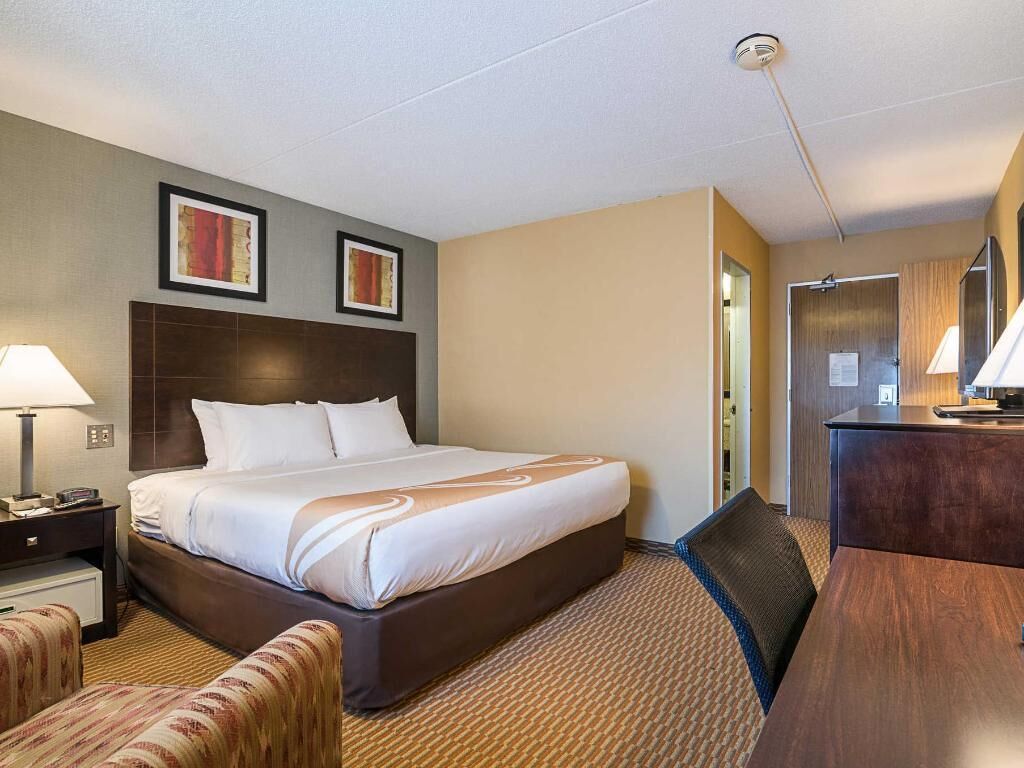 Pillow-top beds, in-room safe, desk, blackout curtains
