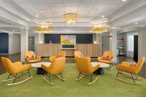 Sala de estar en el lobby