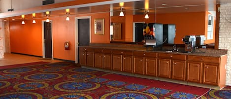 Sala de estar en el lobby