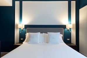 Chambre double (Initiale) | 1 chambre, literie de qualité, couette en duvet, minibar