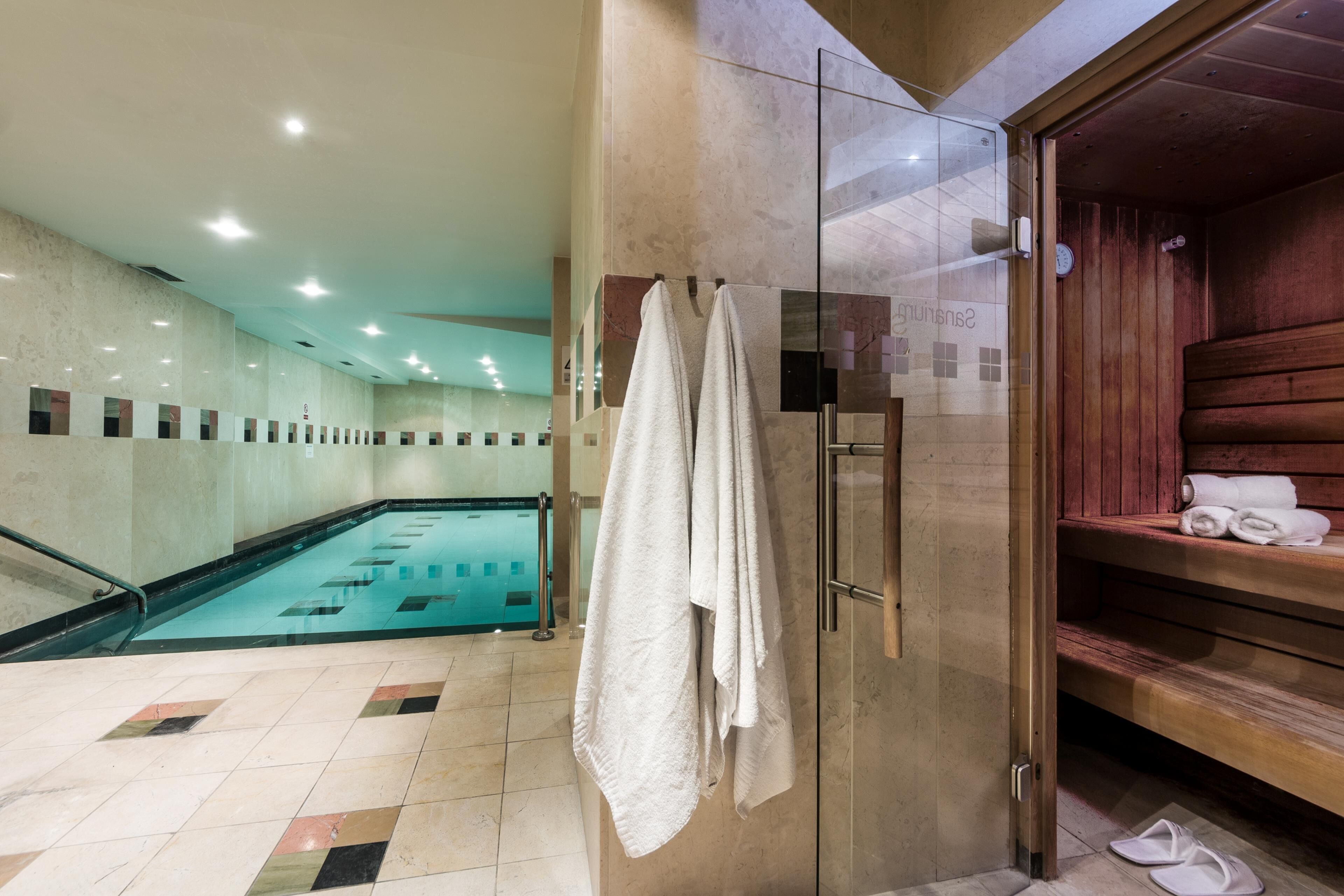 Sauna, body treatments, hydrotherapy, aromatherapy, hot stone massages
