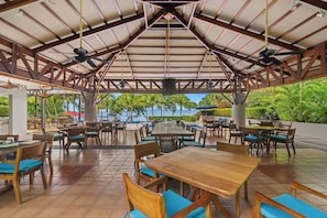 Lunch, dinner served; Latin American cuisine, beach views