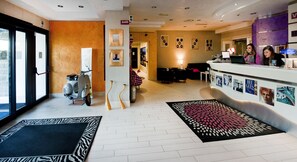 Interior entrance