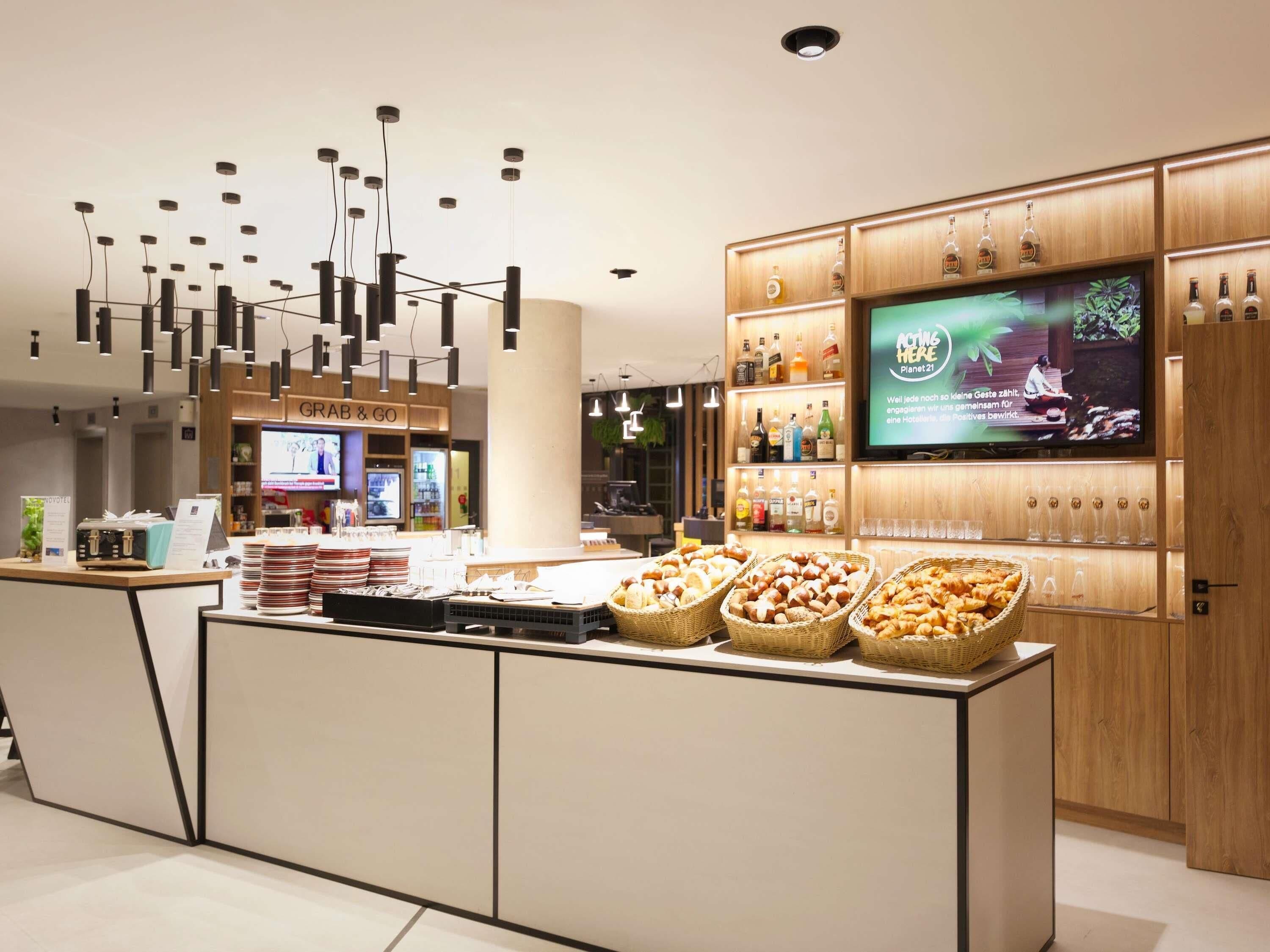 Tägliches Frühstücksbuffet gegen Gebühr