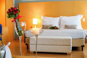 Minibar, in-room safe, desk, blackout curtains