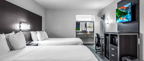 Standardzimmer, 2 Queen-Betten, Nichtraucher, Kühlschrank und Mikrowelle