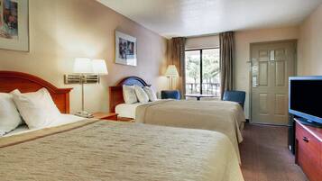 Standard Double Room, 2 Double Beds, Smoking | Premium bedding, desk, iron/ironing board, free WiFi