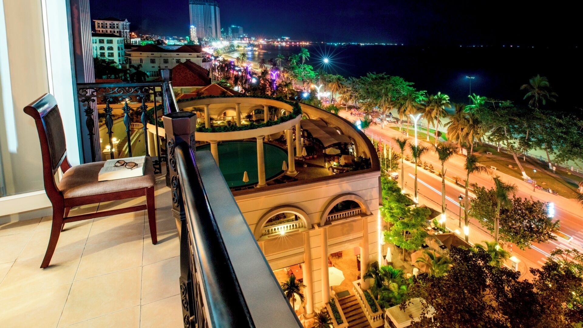 Vista del balcón