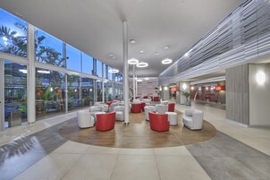 Sala de estar en el lobby