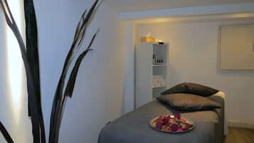 Behandlingsrum til par, kropsbehandlinger, body wrap-behandlinger